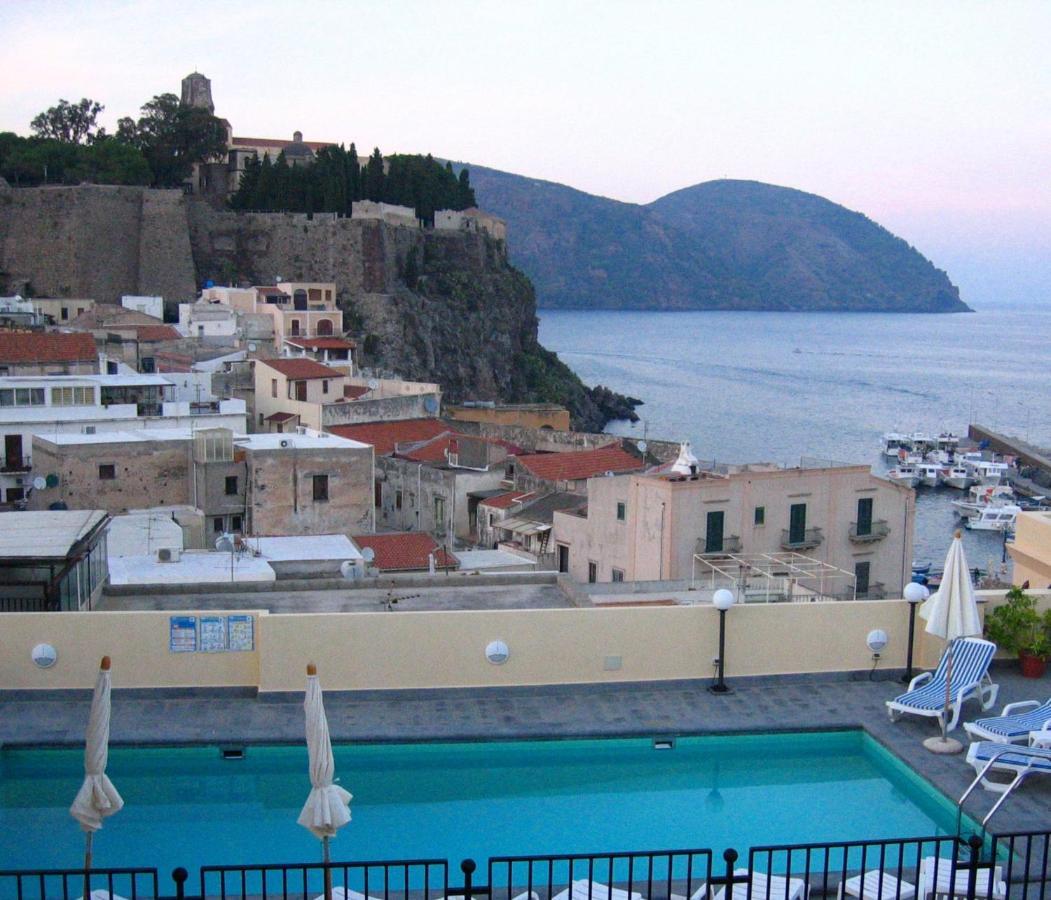 Hotel Villa Meligunis Lipari (Isola Lipari) Exterior foto